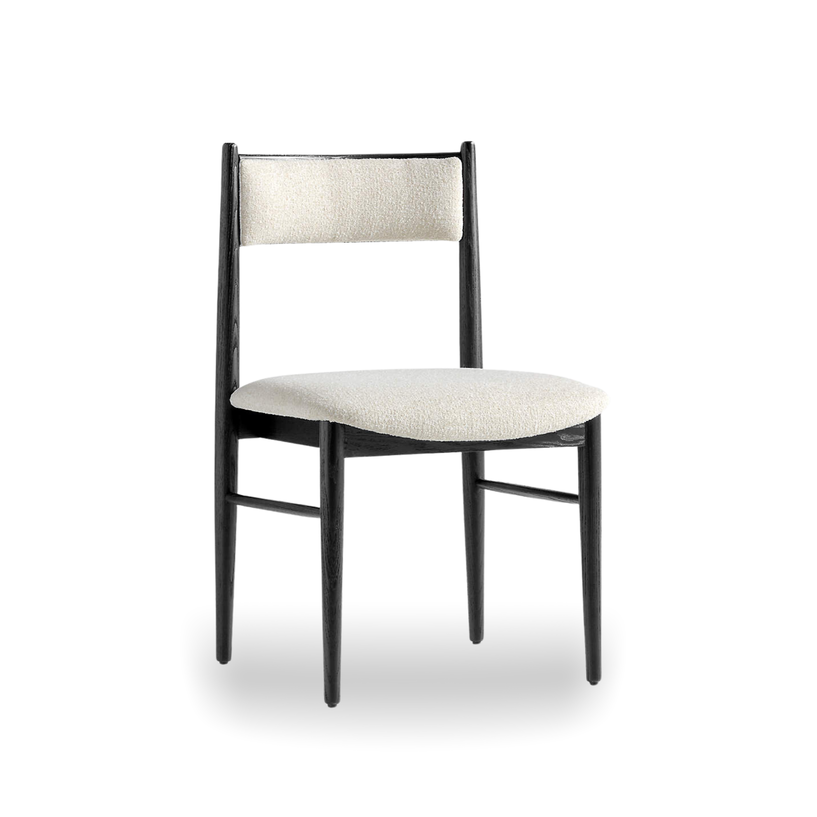 Charcoal Performance Fabric Dining Chair