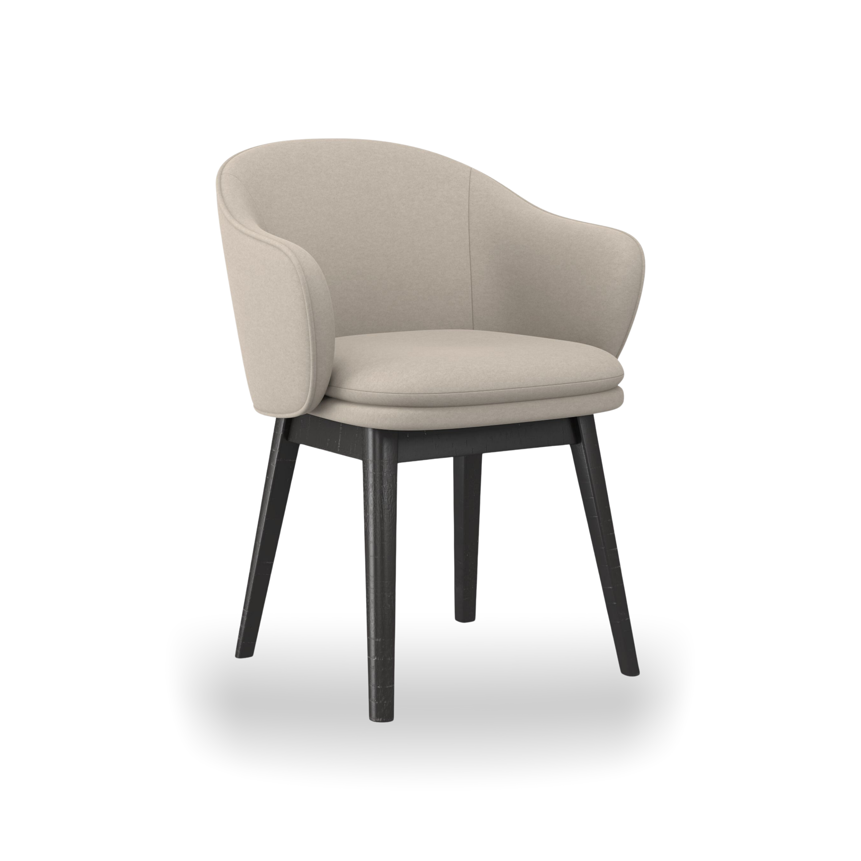 Asher Fabric Dining Armchair